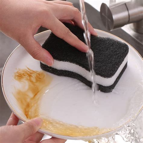 Fiudx Esponja de Tres Capas, Espuma Rápida, Superabsorbente, Limpieza ...