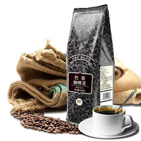 吉意欧巴西咖啡豆袋装 500g价格_图片_评测-中粮我买网