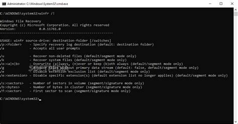 Windows File Recovery 的图像结果