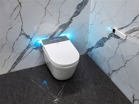 Умный смарт унитаз Hatico Pro FlushBot Aero Подвесной (Белый ...