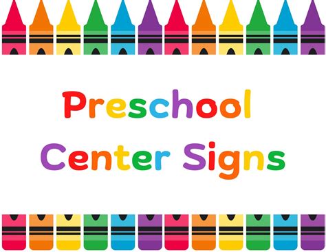 Classroom Center Signs 的图像结果