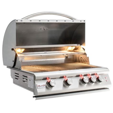 Blaze Premium LTE 32-Inch 4-Burner Built-In Propane Gas Grill w ...
