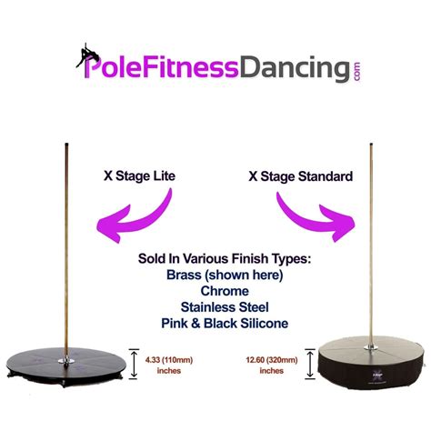 X-Pole | X-Stage Lite – Freestanding Dance Pole Kit | Pole Fitness Dancing Shop