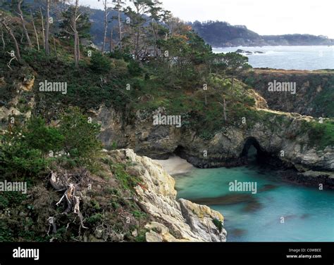 Point Lobos - China Cove, California Stock Photo - Alamy