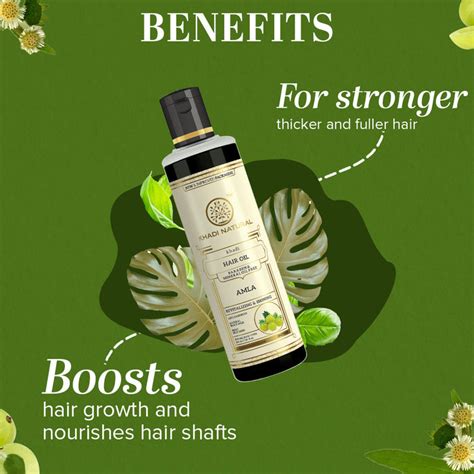 Khadi Natural Pure Amla Hair Oil | Buy Khadi Natural Ayurvedic Pure ...