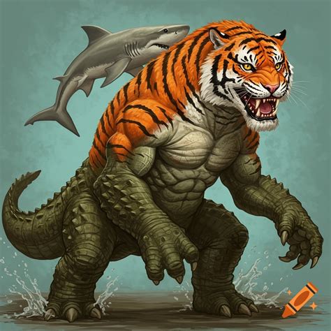 Hybrid Creature created on Craiyon