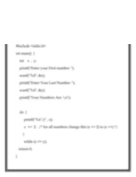 Image result for Print All Even Numbers by Using While Loop