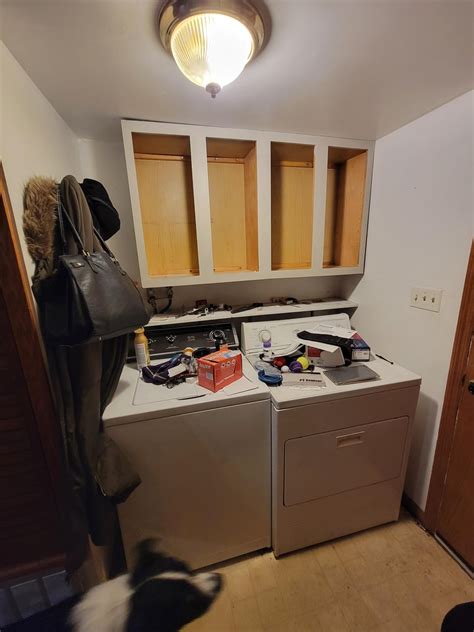 I want to revamp this entryway/laundry room and I have an idea but I'd ...