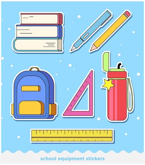 School Stationery Cartoon 的图像结果