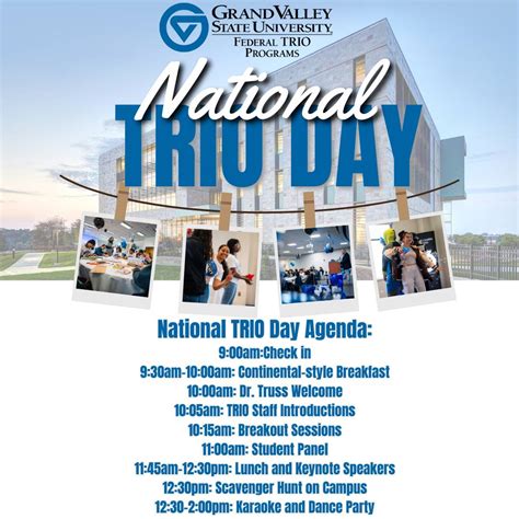 National TRIO Day 2024 - TRIO Student Support Services - Grand Valley ...