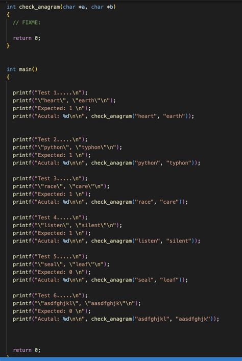 How to Check Anagram Using Python 的图像结果