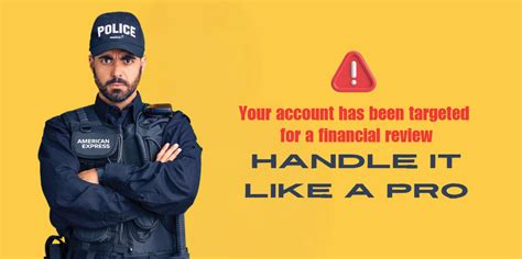 How To Handle An Amex Financial Review Like A Pro! - Help Me Build Credit