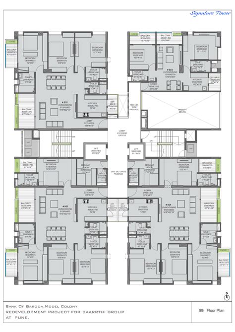 SIGNATURE TOWER MODEL COLONY PUNE 3BHK 4BHK PLAN COST SHEET ...
