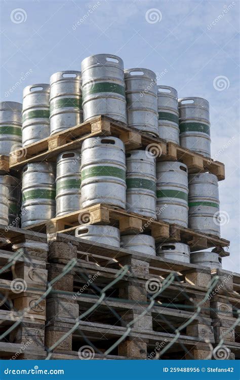 Bratislava, Slovakia - October, 16, 2022 : a Pile of Pilsner Urquell ...