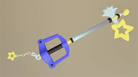 Keyblade - Starlight (Upgrade 1) - Download Free 3D model by Mercado Tres D (@MercadoTresD ...