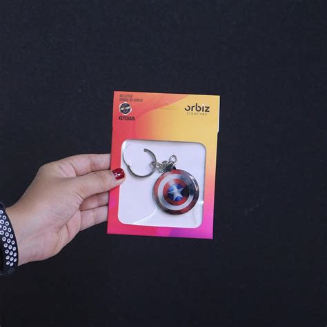 Marvel Captain America Keychain – Orbiz Creativez