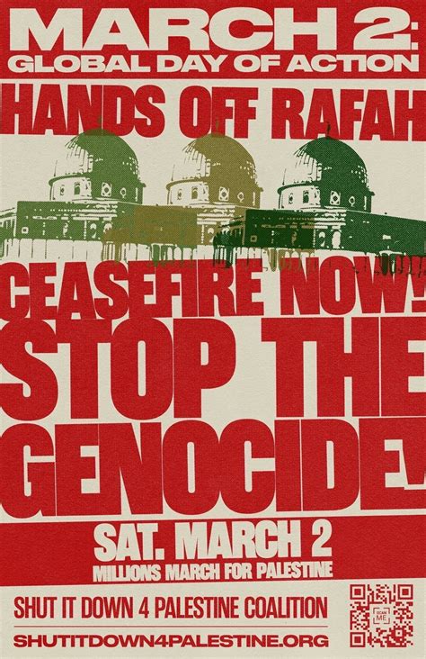 March 2 Global Day of Action: Hands Off Rafah! — Occupy Wall Street