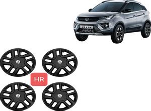HOTRENZ WHEEL COVER 16 INCH MET BLACK COLOR Wheel Cover For Tata Nexon ...