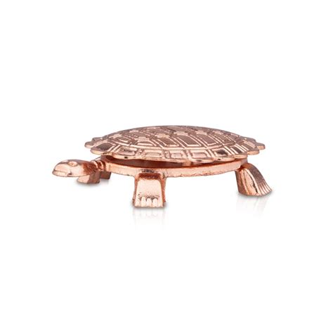 Giri - Copper Tortoise Plate | Pooja Plate | Vastu Turtle Plate