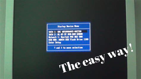 Image result for Boot Device Menu