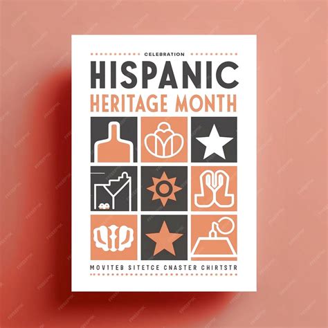 Hispanic Heritage Month Poster Design | Premium AI-generated image