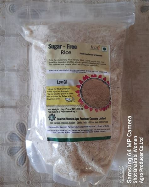 Sugar-Free Rice ( Low GI )