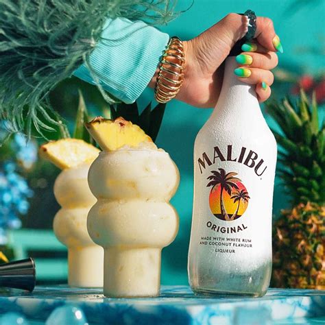 Easy Piña Colada Recipe | Creamy & Delicious - Malibu Drinks