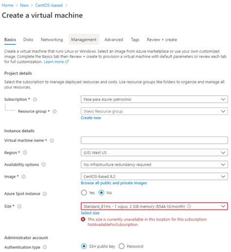 Azure VM 的图像结果