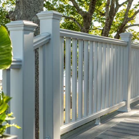 Trex 2-in x 36-in Classic White Composite Square Deck baluster 16 ...