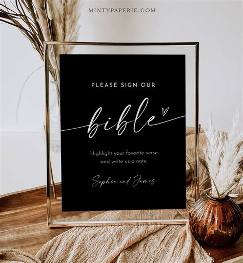 Wedding bible guest book 60 photos - Astyledwedding.com