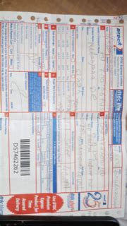 DTDC — package tampered and material missing