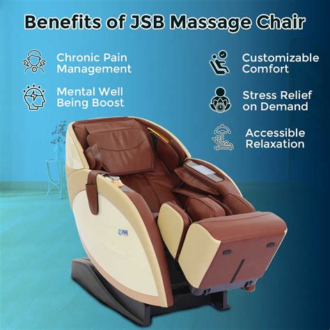 Massage Chair Machine India | Buy JSB MZ08 Online Best Price