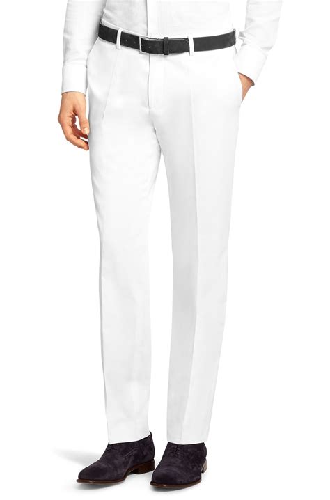 Mens White Dress Pants