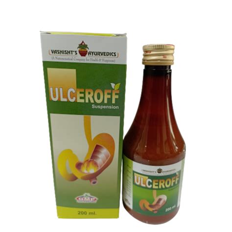 Buy Vashisht Ulceroff Syrup 200ml | ShopHealthy.in