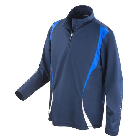 Unisex Adult Trial Training Base Layer Top (Royal Blue/Navy/White ...