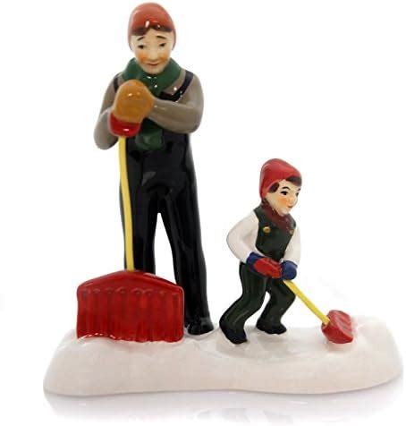 Department 56 Original Snow Village It Takes Two To Shovel A Villa ...
