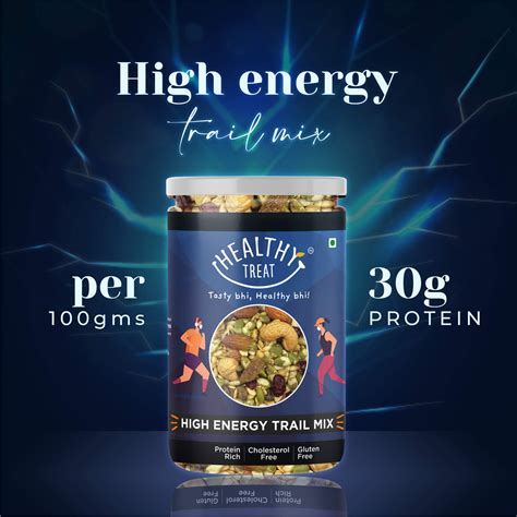Healthy Treat High Energy Trail Mix | Energize Your Day Now! - HEALTHY ...