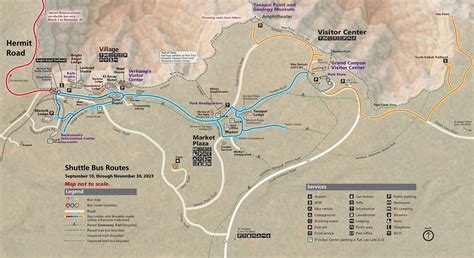 Parking - South Rim Visitor Center and Village - Grand Canyon National ...