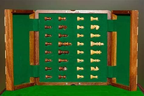 Buy GANESH CHESS Magnetic Chess Board for Adults with Magnetic Chess ...