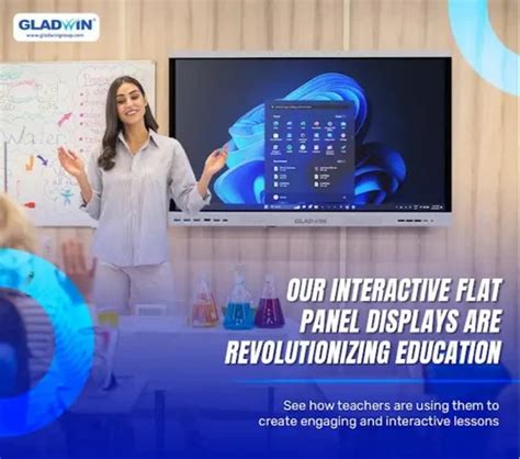 Interactive Flat Panel With Capacitive Touch - Gladwin 65 Inch ...