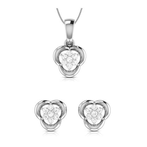 Platinum with Diamond Pendant Set for Women JL PT P 2435 – Jewelove™