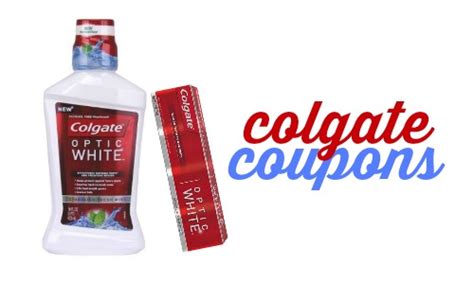 Colgate Coupons | Optic White Toothpaste & Mouthwash Deals at Target ...