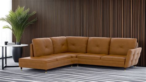 Buy Modena Faux Leather RHF Corner Sofa – SOFAAB.COM