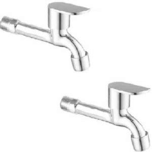 Qrocs OPEL SS Long Body Bathroom & Kitchen taps with Chrome Finish ...