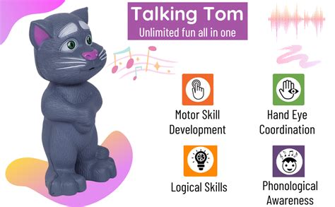 Buy Wonder Plastic JHX140 Tom Tiny's World Intelligent Touching and ...