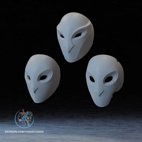 Owl Mask 3D Printer STL File – Yosh Studios