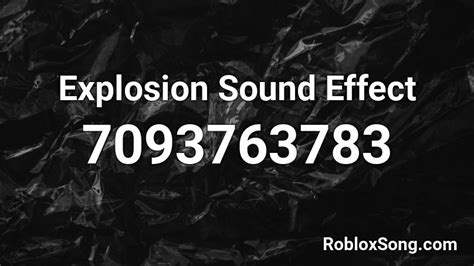Image result for Exploding Sound Effect ID