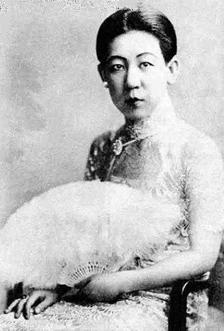 女间谍川岛芳子不化妆的样子曝光，图7是她被处决后的照片_美女