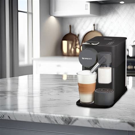 Black Nespresso Lattissima Espresso Machine by Delonghi | Latteholic