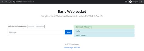 Image result for Spring Boot WebSockets with Real Project